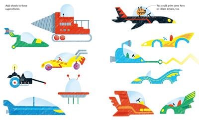 Usborne Fingerprint Activities Superheroes