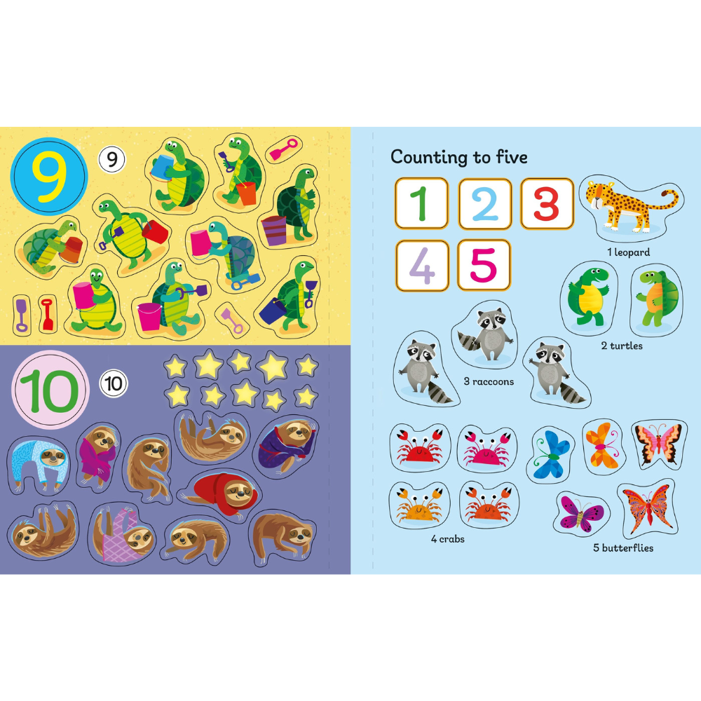 Usborne First Sticker Book 123