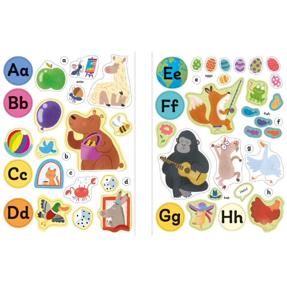 Usborne First Sticker Book ABC