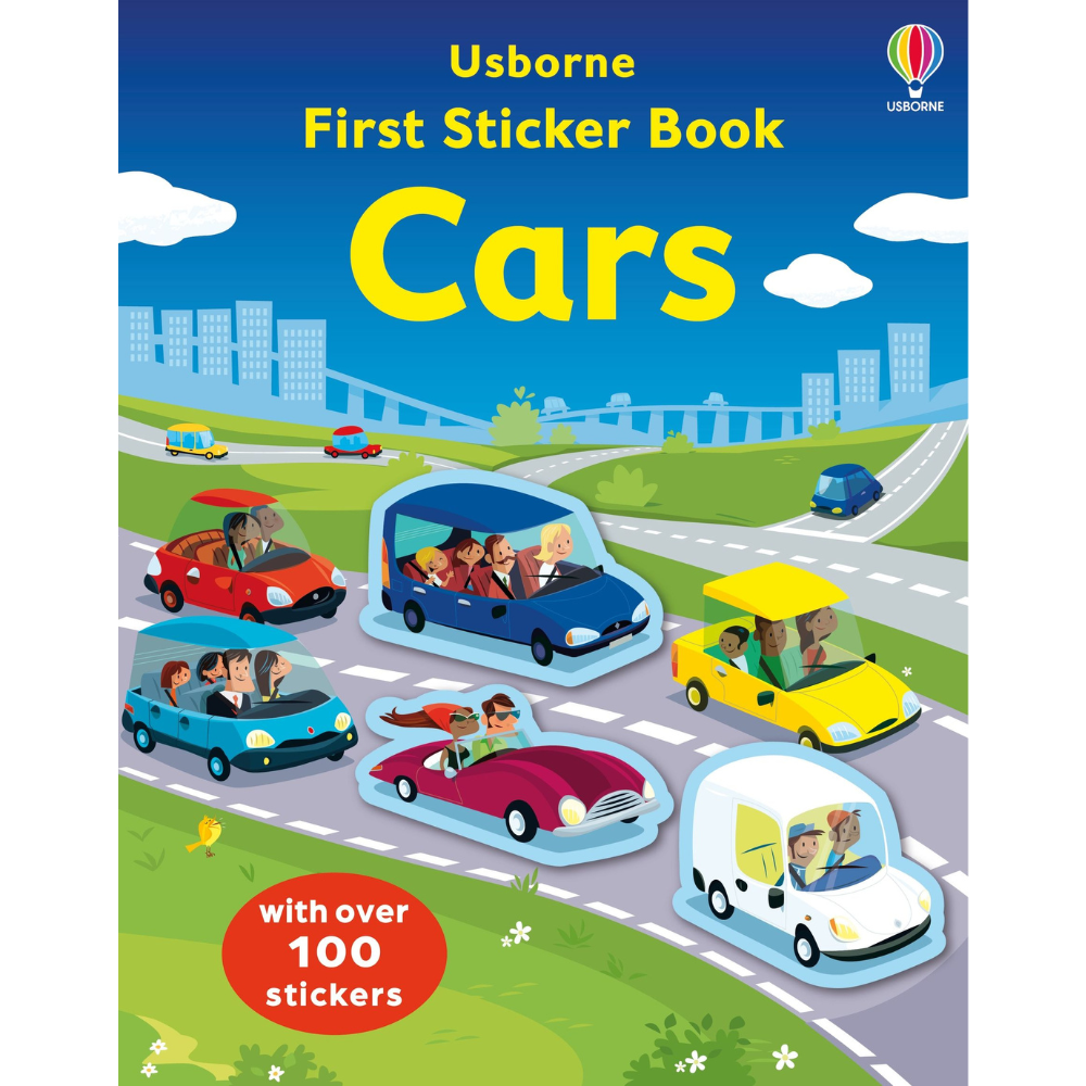 Usborne First Sticker Book Cars