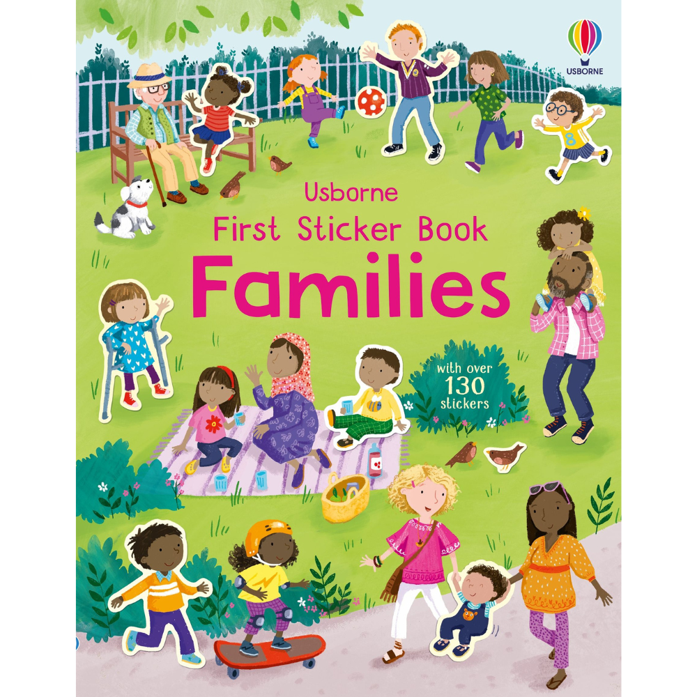 Usborne First Sticker Book Families