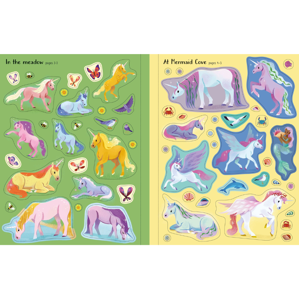 Usborne First Sticker Book Unicorns