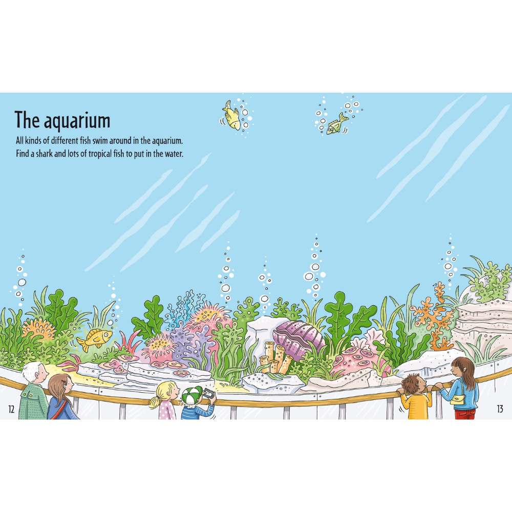 Usborne First Sticker Book Zoo