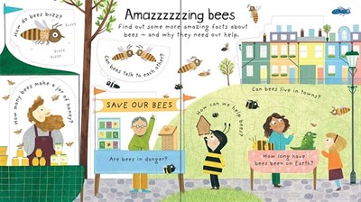 Usborne Lift-the-Flap First Questions and Answers Why do we need bees?