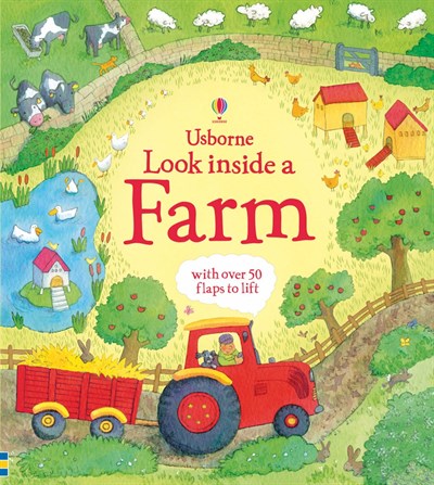 Usborne Look İnside a Farm