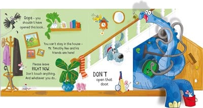 Usborne Pop-Up Who Let The Dinosaurs Out?