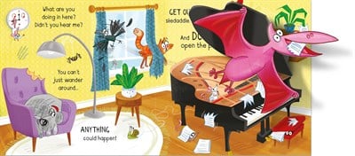 Usborne Pop-Up Who Let The Dinosaurs Out?