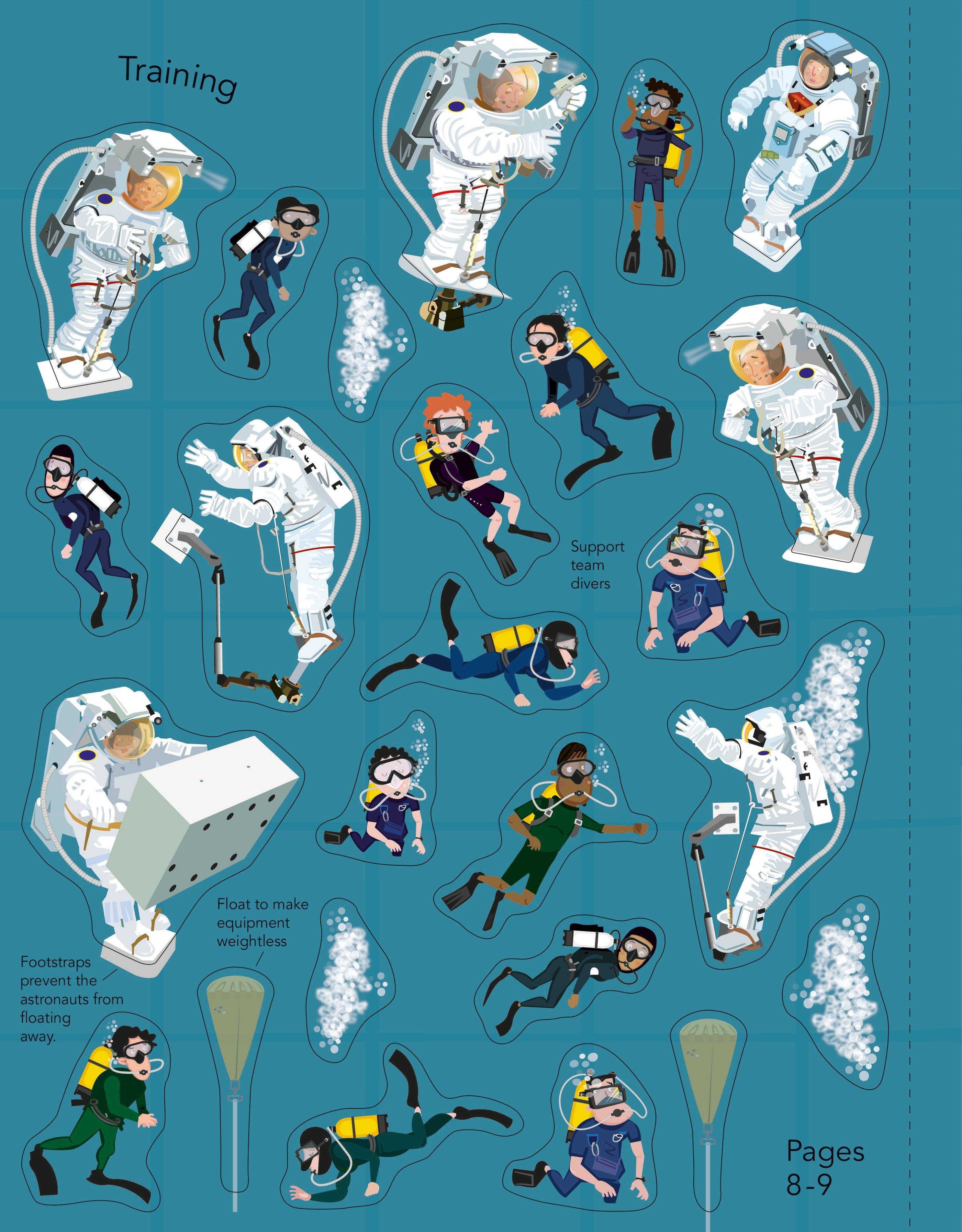 Usborne Space Sticker Book