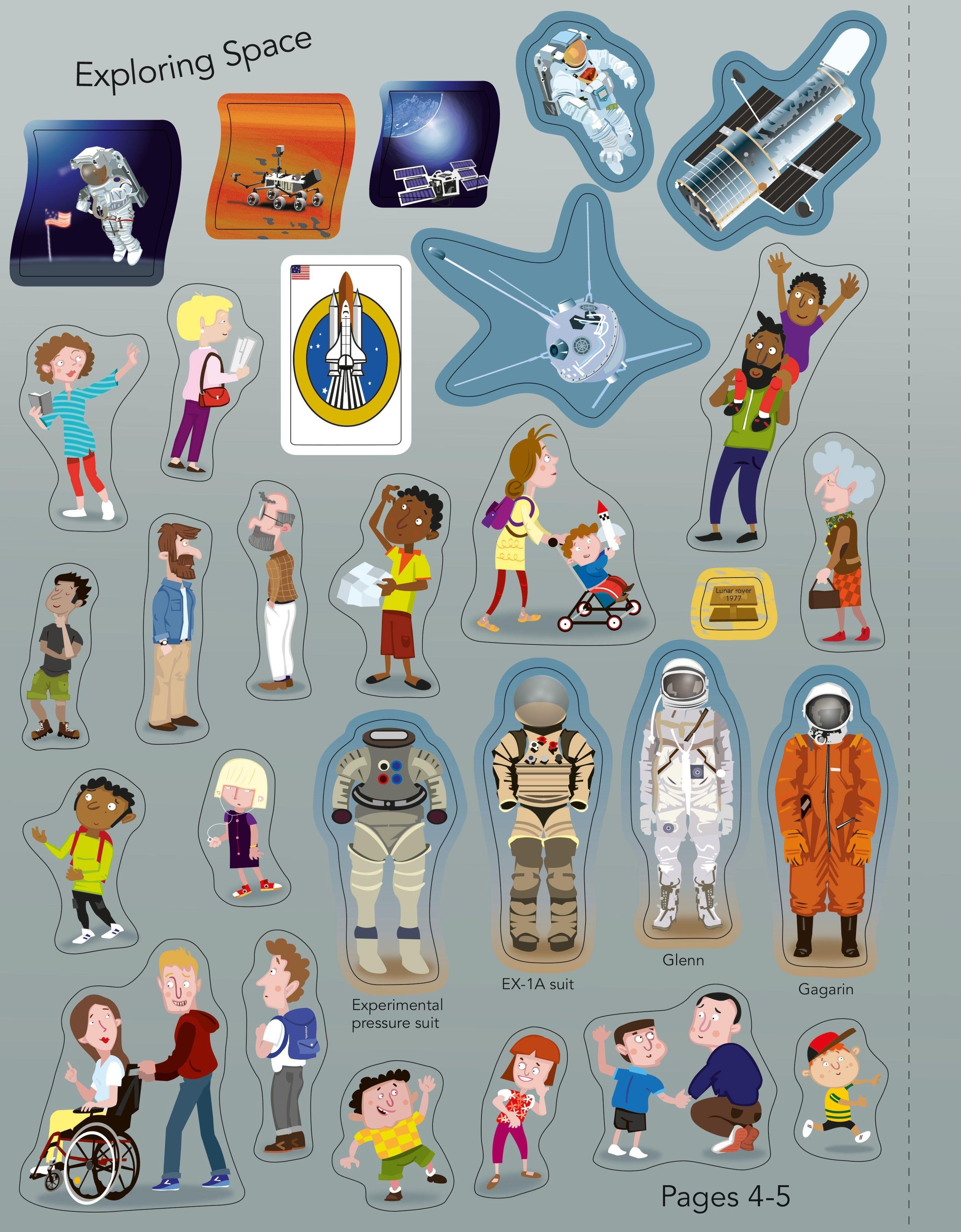 Usborne Space Sticker Book