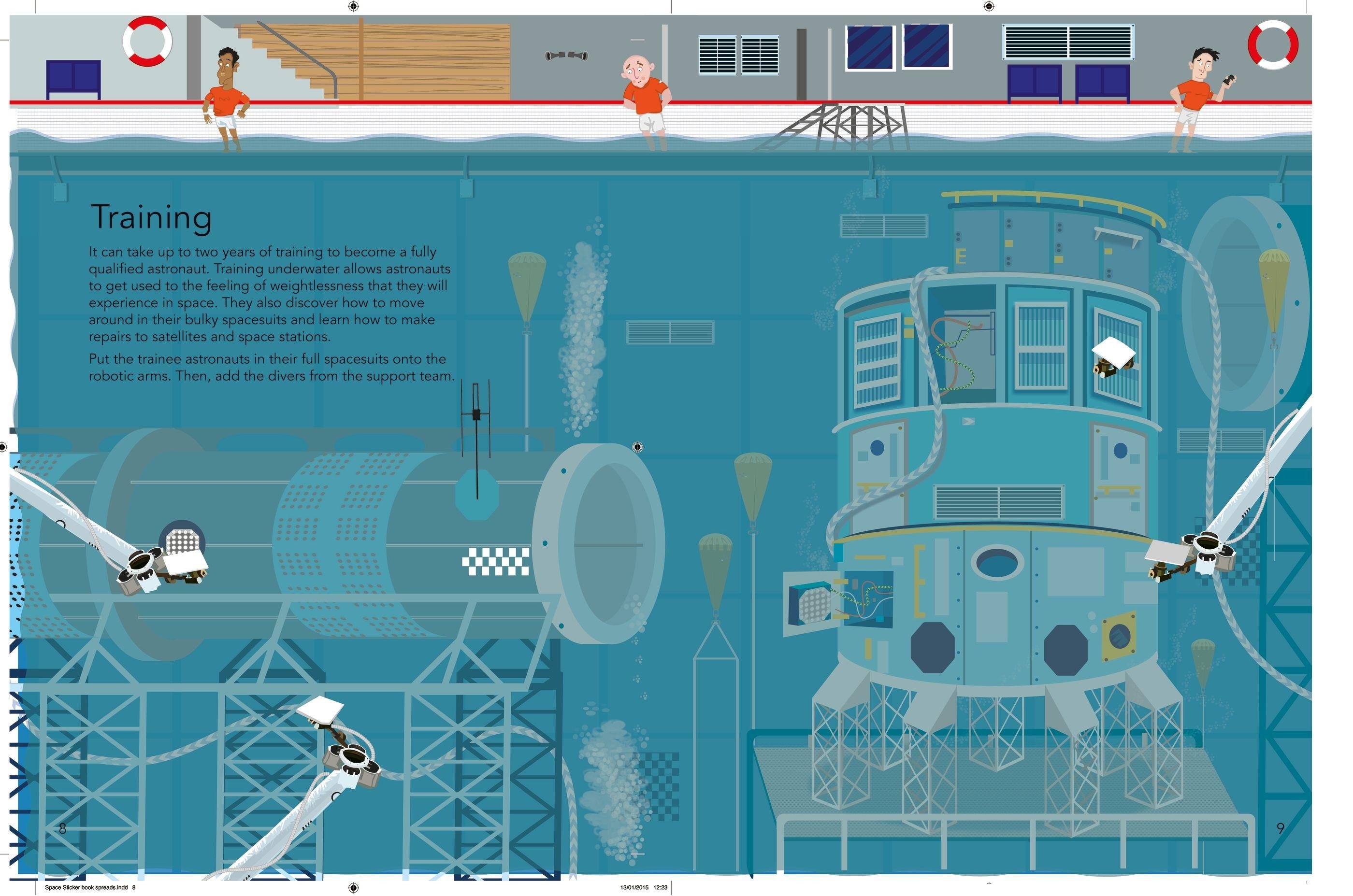 Usborne Space Sticker Book