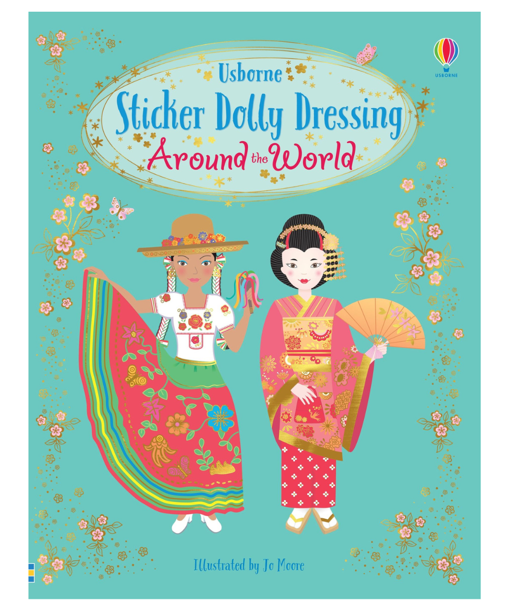 Usborne Sticker Dolly Dressing Around the World