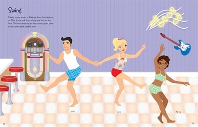 Usborne Sticker Dolly Dressing Dancers