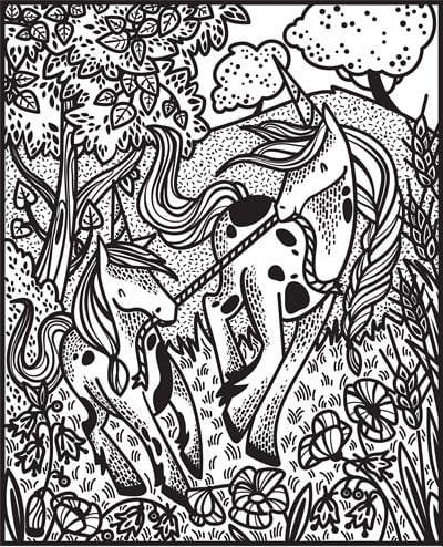 Usborne Unicorns Magic Painting Book
