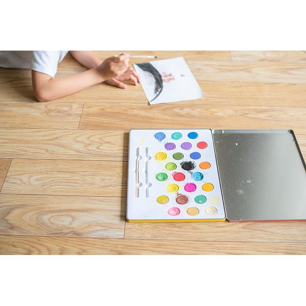 Vilac Büyük Boy Gökkuşağı Sulu Boya Seti 24'lü