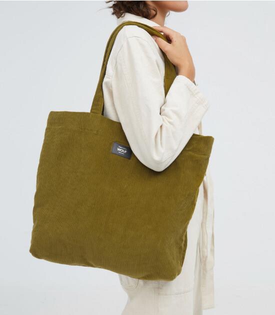 Wouf Tote Bag Çanta - Olive