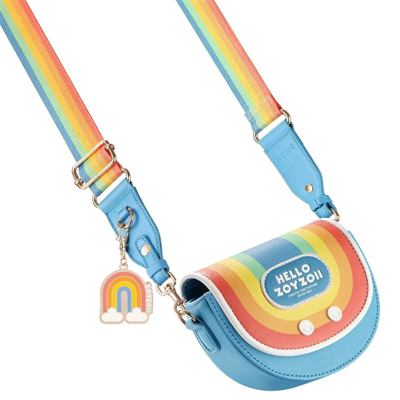 Zoyzoii Çapraz Askılı Çocuk Omuz Çantası - Rainbow 