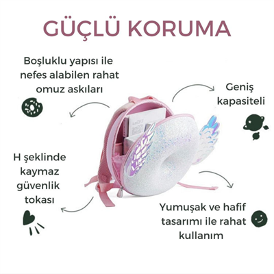Zoyzoii Donut Sırt Çantası - Shiny Angel