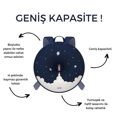 Zoyzoii Donut Sırt Çantası - Space