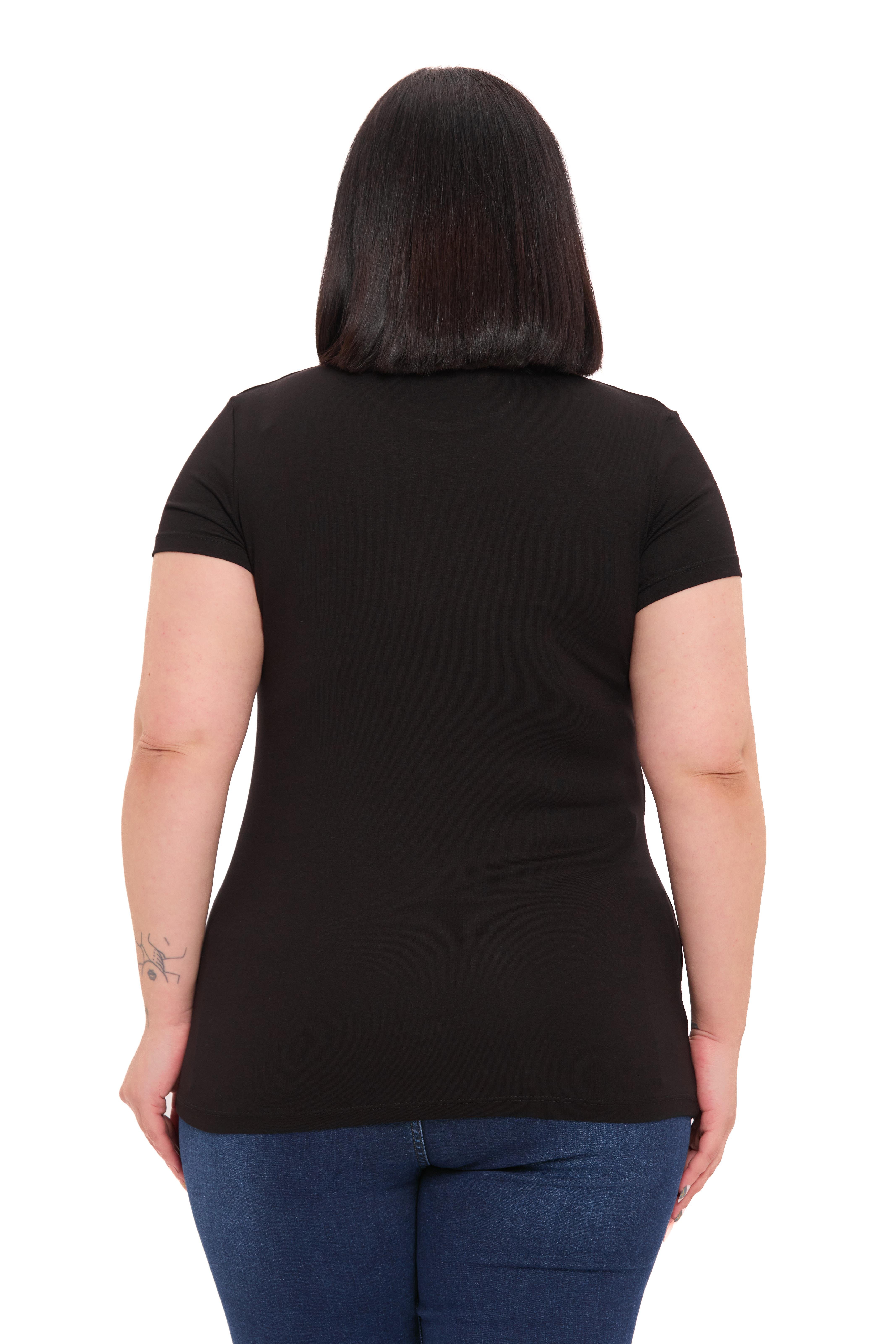 Body | TopDisentis Modest Büyük Beden Bisiklet Yaka Kısa Kollu Viskon Siyah BodyDISENTIS MODESTBüyük Beden Bisiklet Yaka Kısa Kollu Viskon Siyah Body