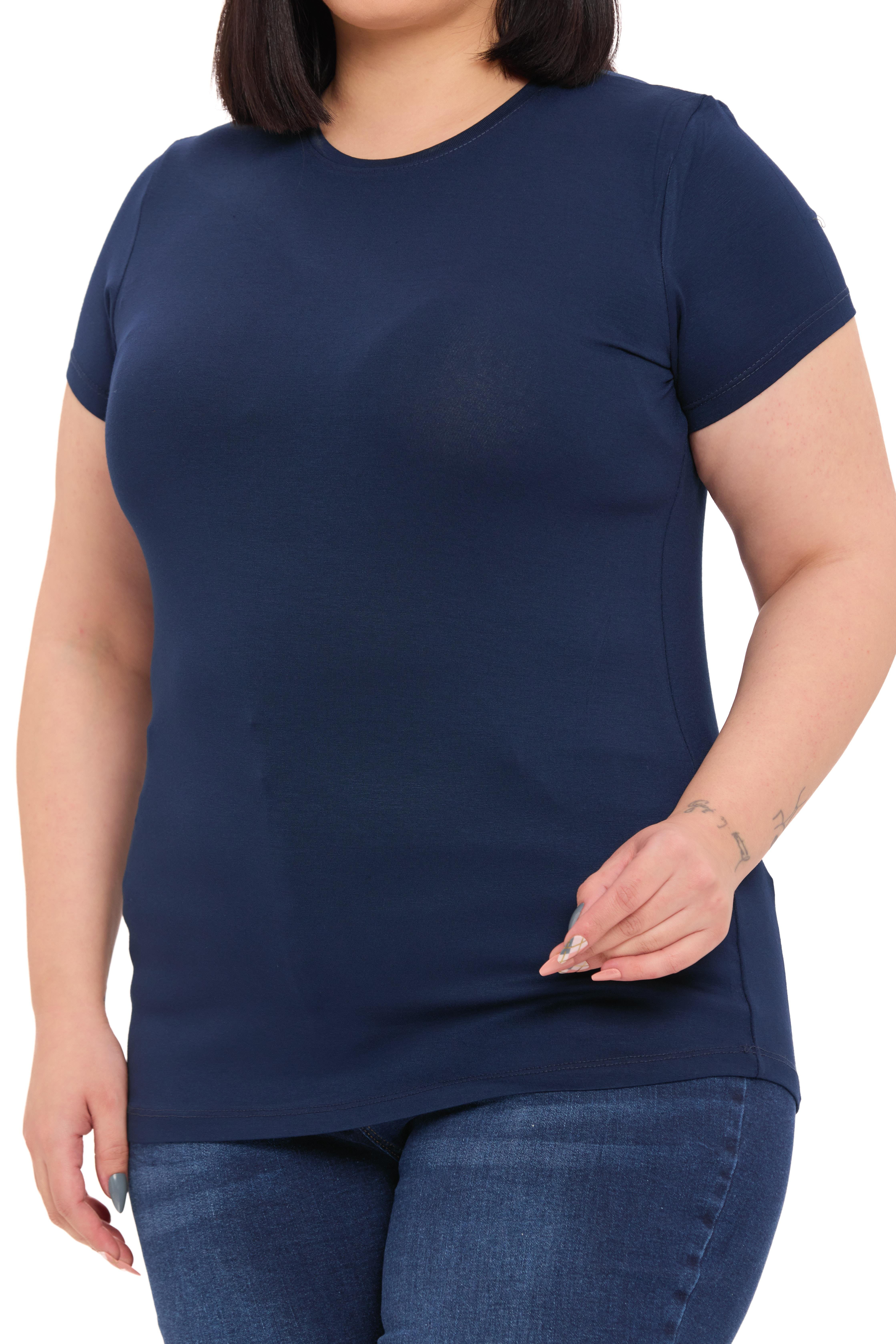 Body | TopDisentis Modest Büyük Beden Bisiklet Yaka Kısa Kollu Viskon Lacivert BodyDISENTIS MODESTBüyük Beden Bisiklet Yaka Kısa Kollu Viskon Lacivert Body