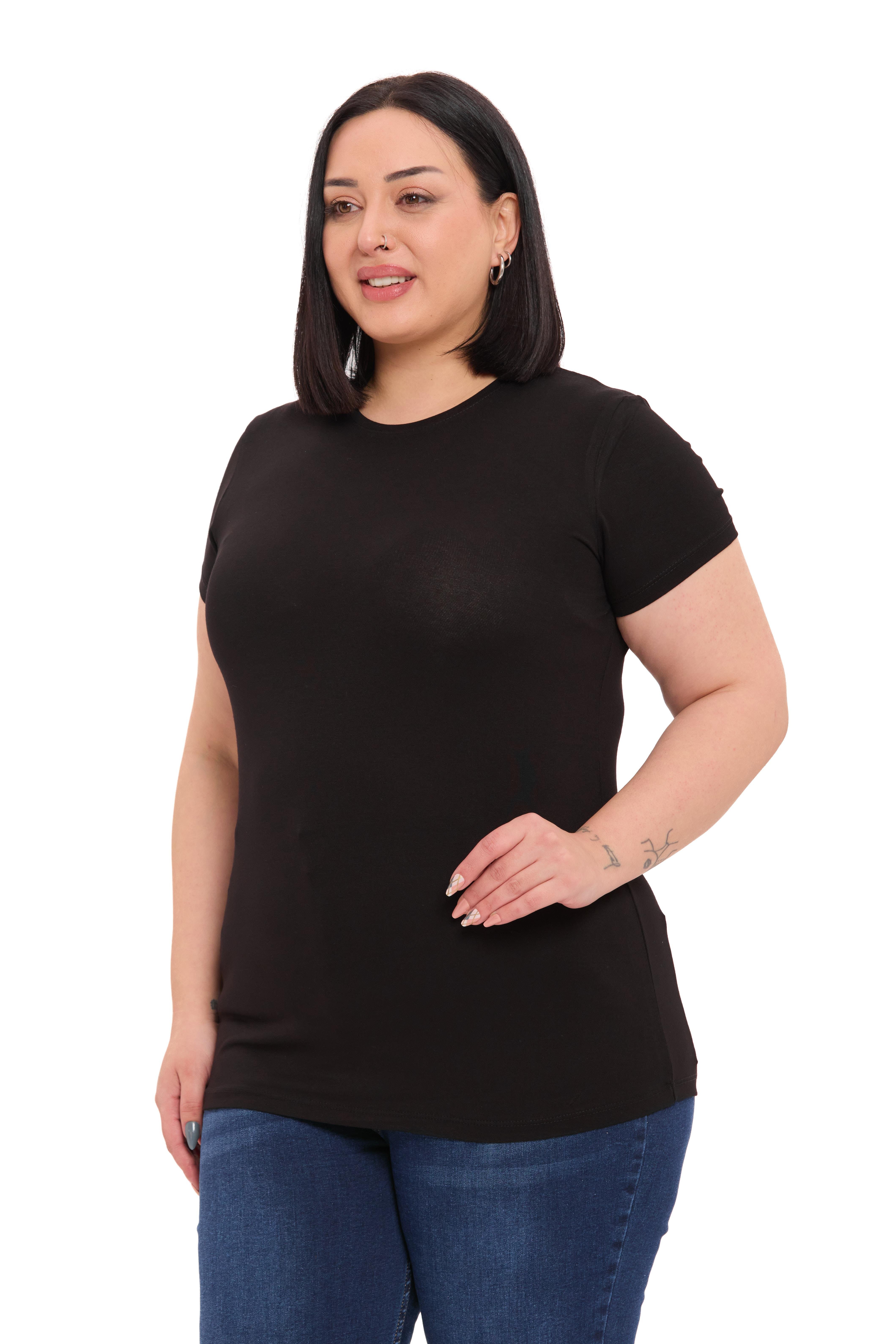 Body | TopDisentis Modest Büyük Beden Bisiklet Yaka Kısa Kollu Viskon Siyah BodyDISENTIS MODESTBüyük Beden Bisiklet Yaka Kısa Kollu Viskon Siyah Body