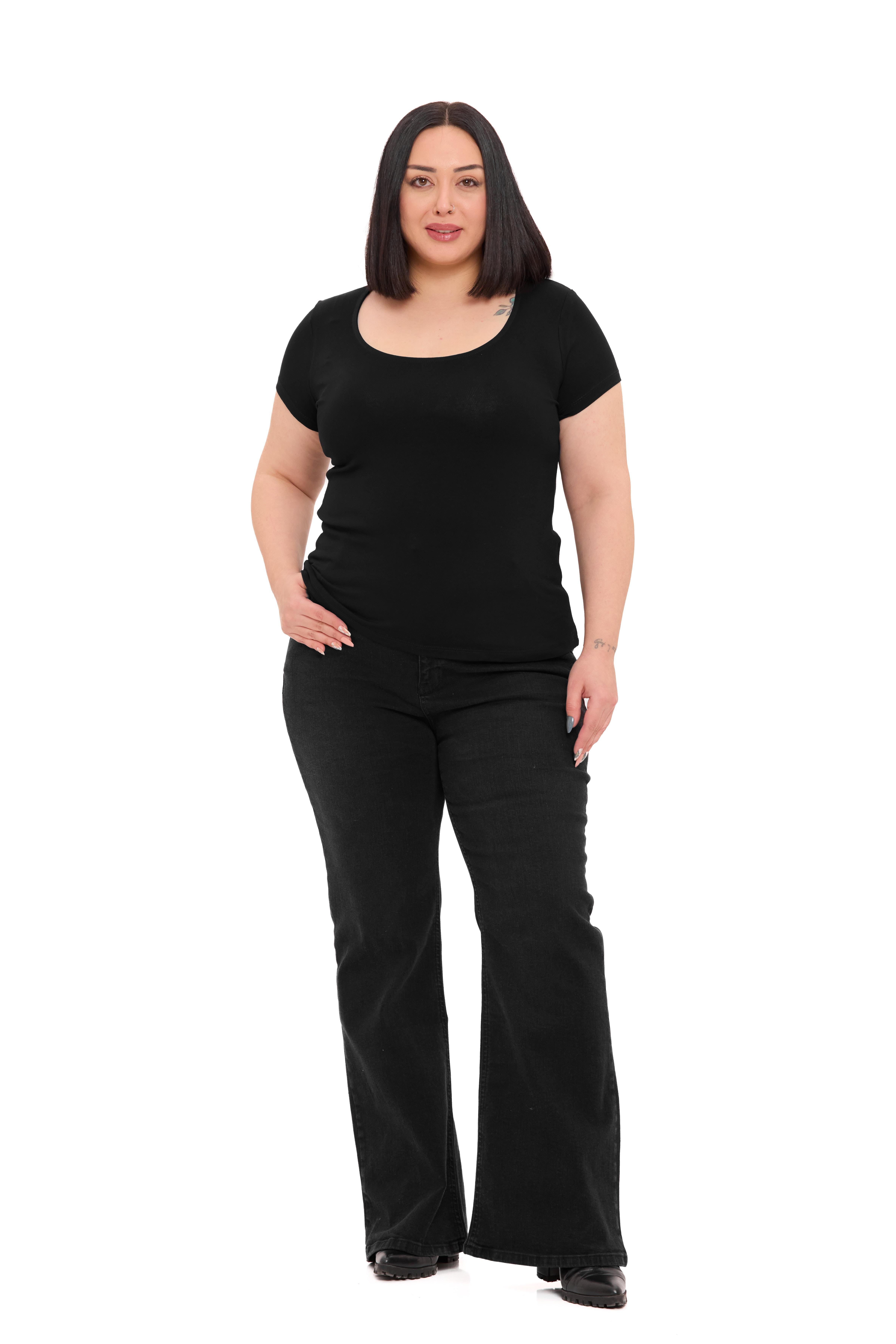 Body | TopDisentis Modest Büyük Beden U Yaka Kısa Kollu Viskon Siyah BodyDISENTIS MODESTBüyük Beden U Yaka Kısa Kollu Viskon Siyah Body