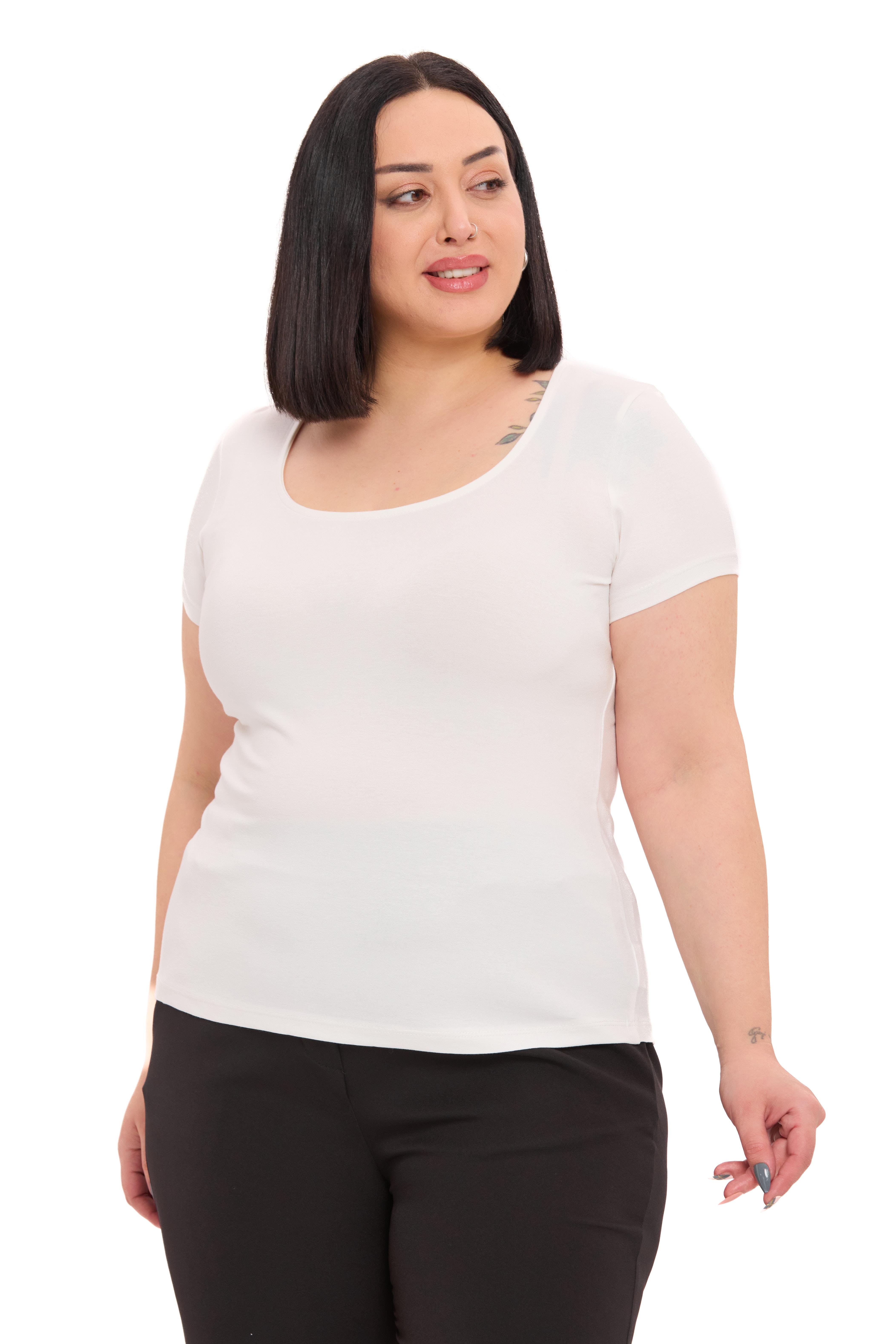 Body | TopDisentis Modest Büyük Beden U Yaka Kısa Kollu Viskon Ekru BodyDISENTIS MODESTBüyük Beden U Yaka Kısa Kollu Viskon Ekru Body