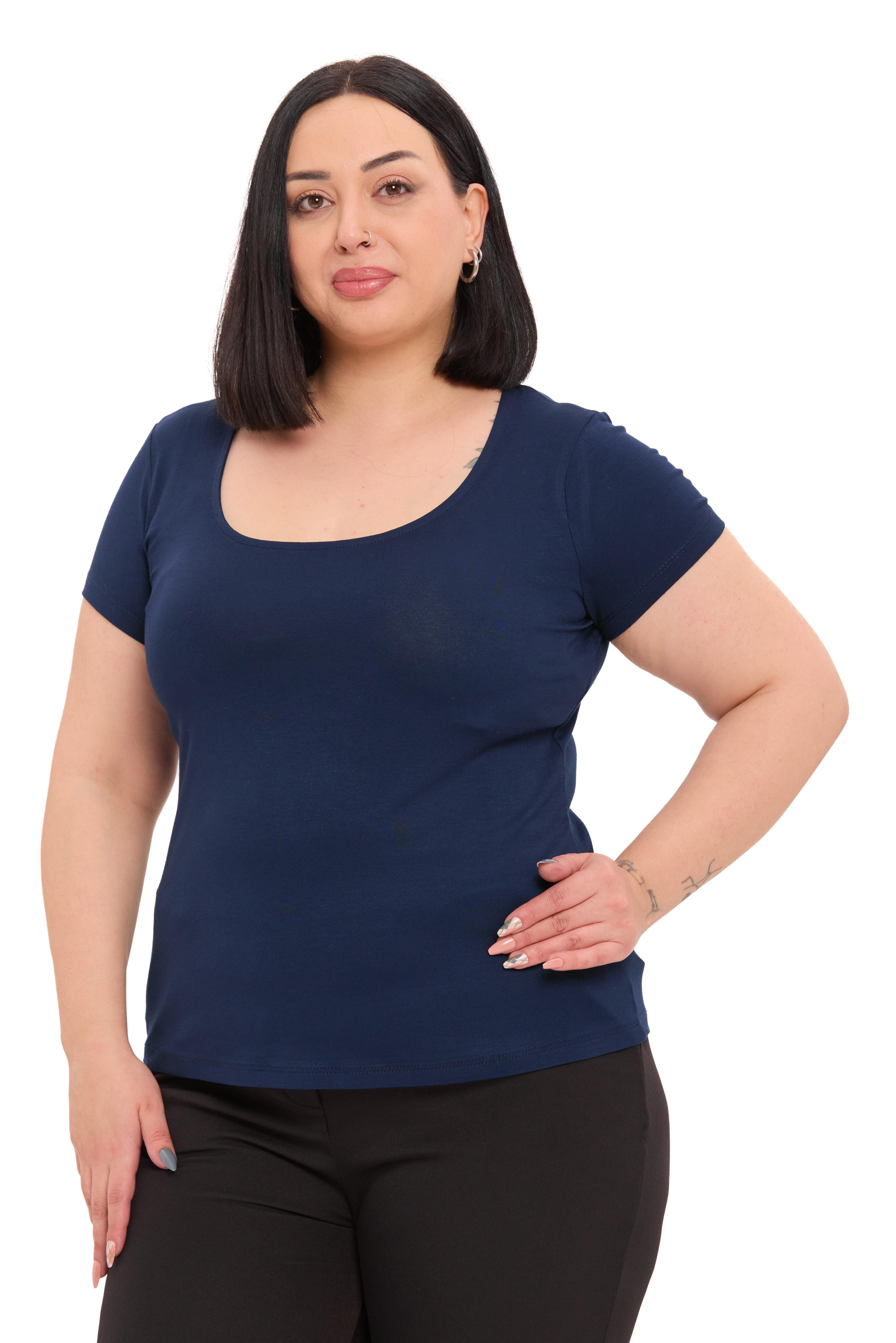 Body | TopDisentis Modest Büyük Beden U Yaka Kısa Kollu Viskon Lacivert BodyDISENTIS MODESTBüyük Beden U Yaka Kısa Kollu Viskon Lacivert Body