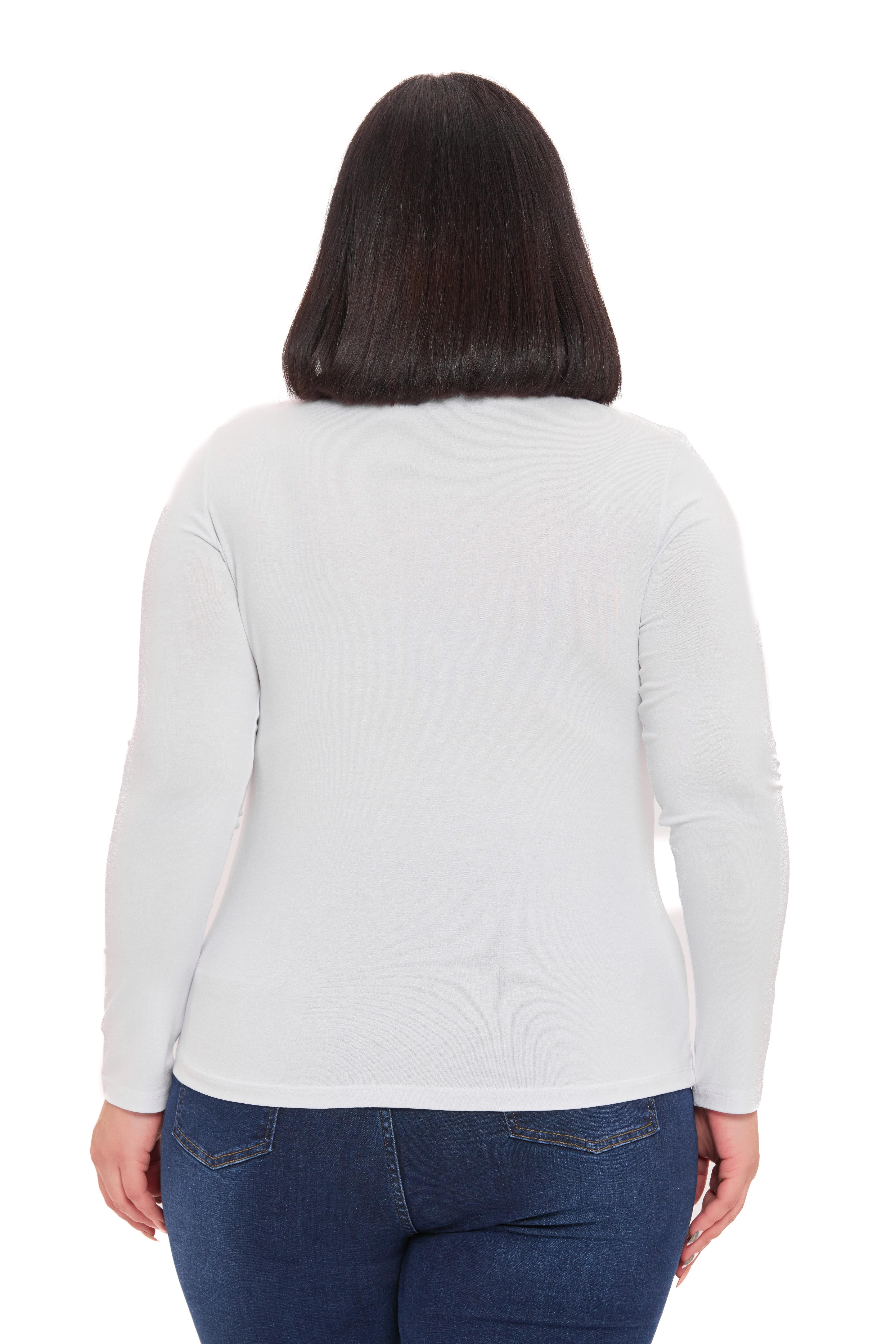 Body | TopDisentis Modest Büyük Beden U Yaka Uzun Kollu Viskon Beyaz BodyDISENTIS MODESTBüyük Beden U Yaka Uzun Kollu Viskon Beyaz Body