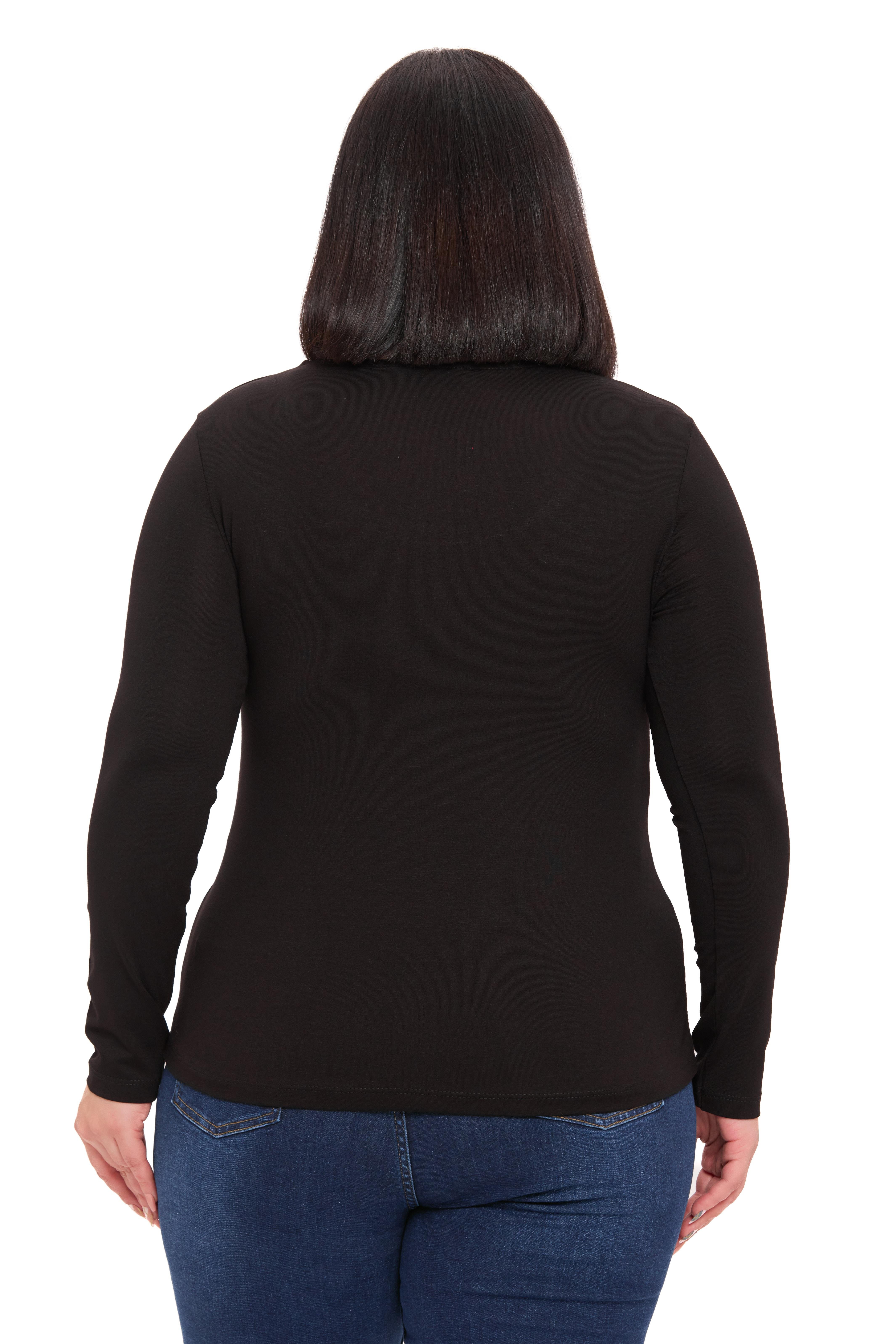 Body | TopDisentis Modest Büyük Beden U Yaka Uzun Kollu Viskon Siyah BodyDISENTIS MODESTBüyük Beden U Yaka Uzun Kollu Viskon Siyah Body