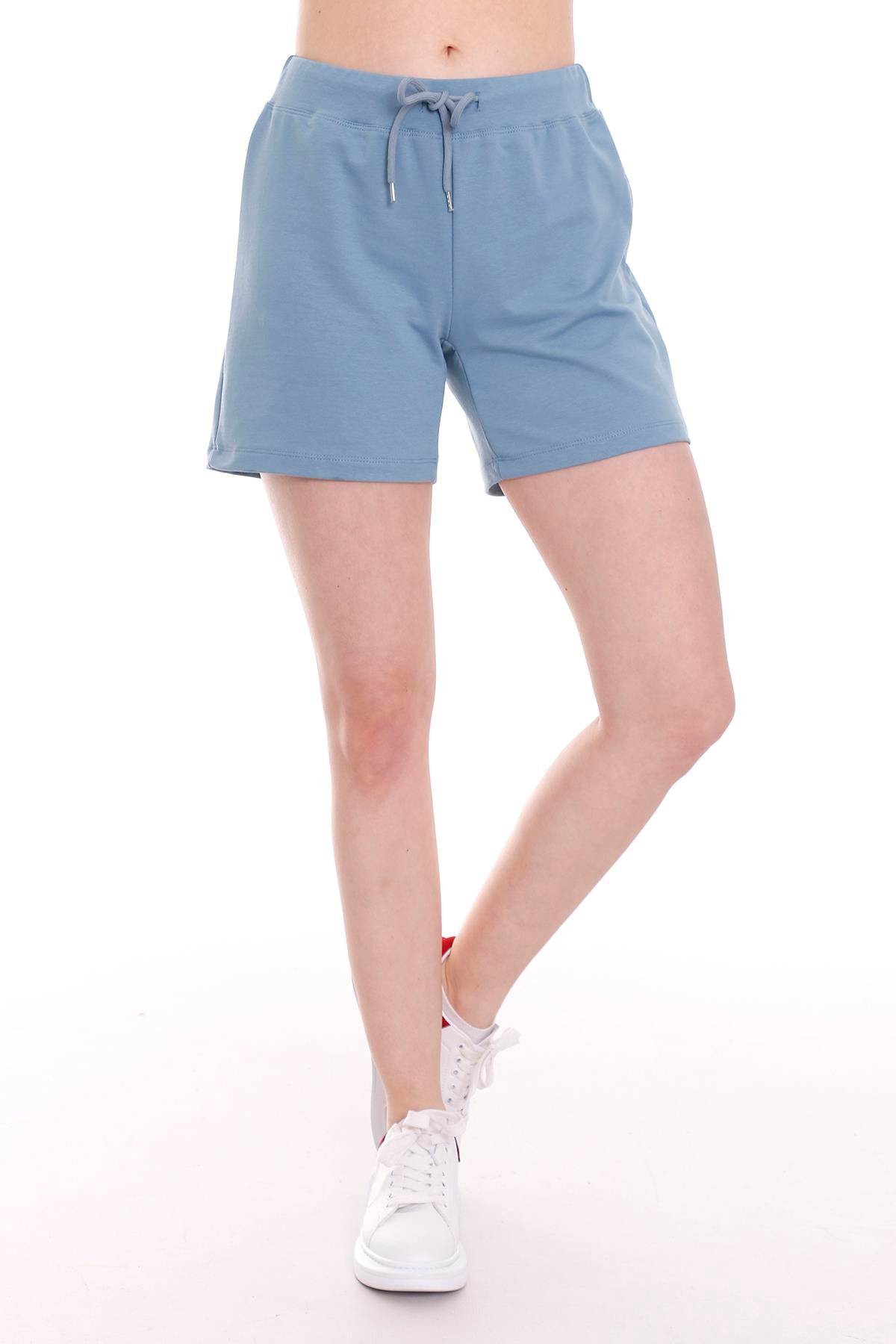 ShortsdisentisYandan Cepli Beli Lastikli Şort
