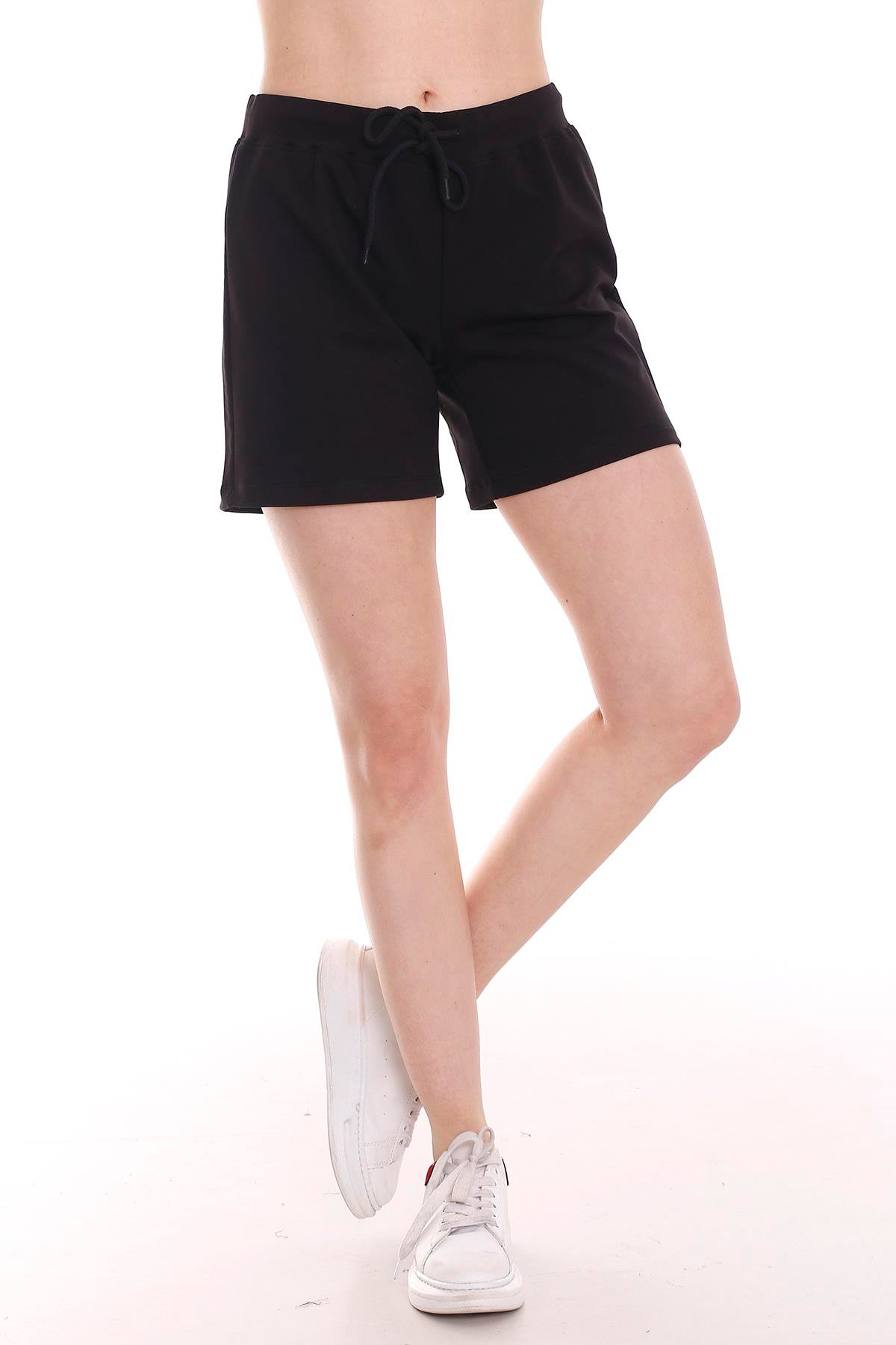 ShortsdisentisYandan Cepli Beli Lastikli Şort