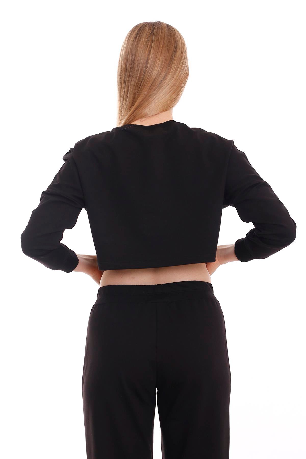 SweatshirtUzun Kollu Crop SweatshirtdisentisUzun Kollu Crop Sweatshirt