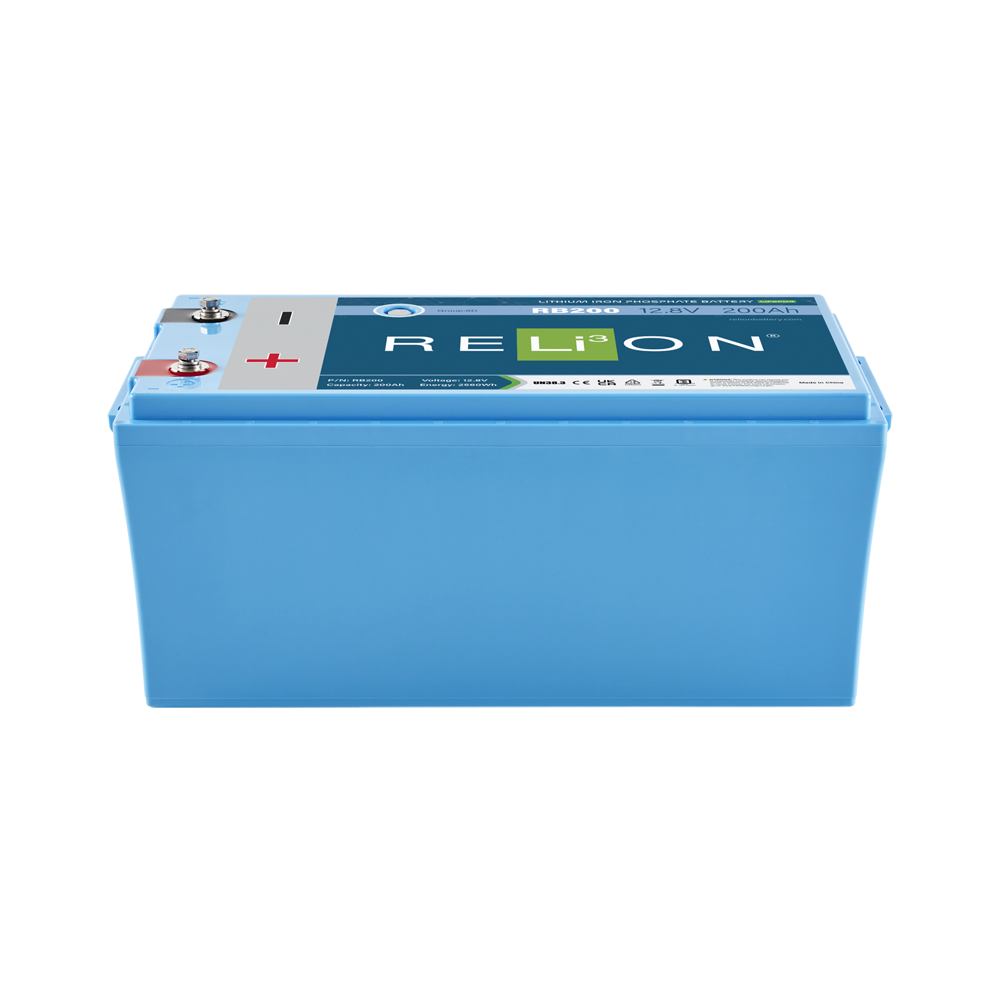 RELION 12 VOLT 200 AMPER LITYUM AKÜ - RB200 