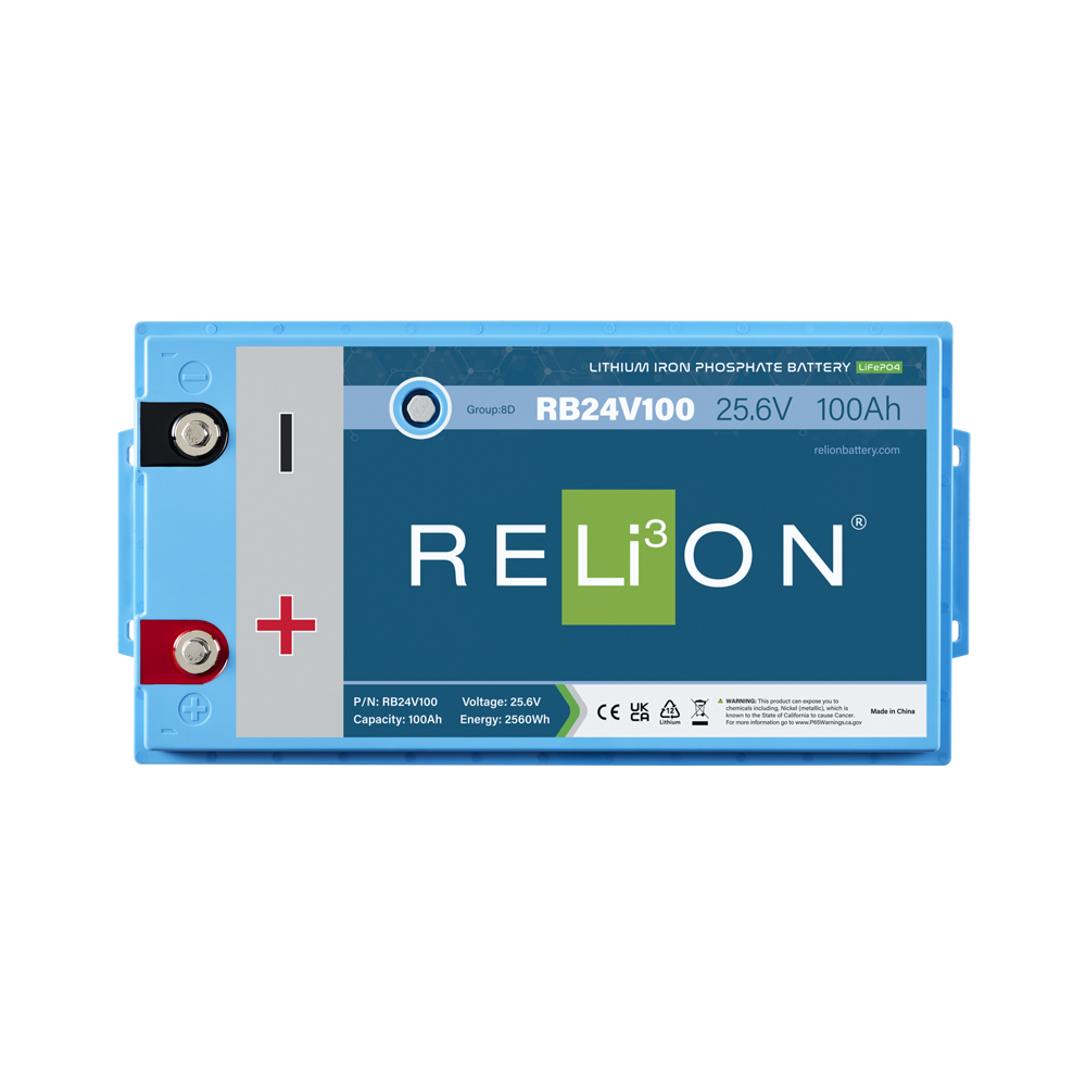 RELION 24 VOLT 100 AMPER LITYUM AKÜ