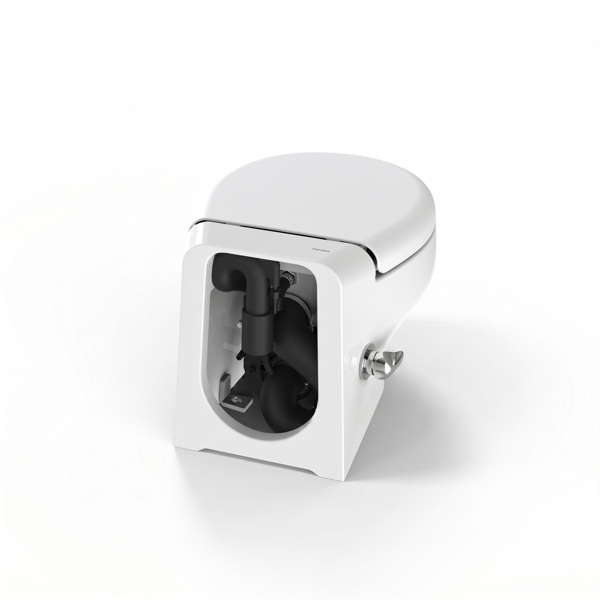 Tecma Silence Plus Short 24V Polyester/Electric Toilets için
