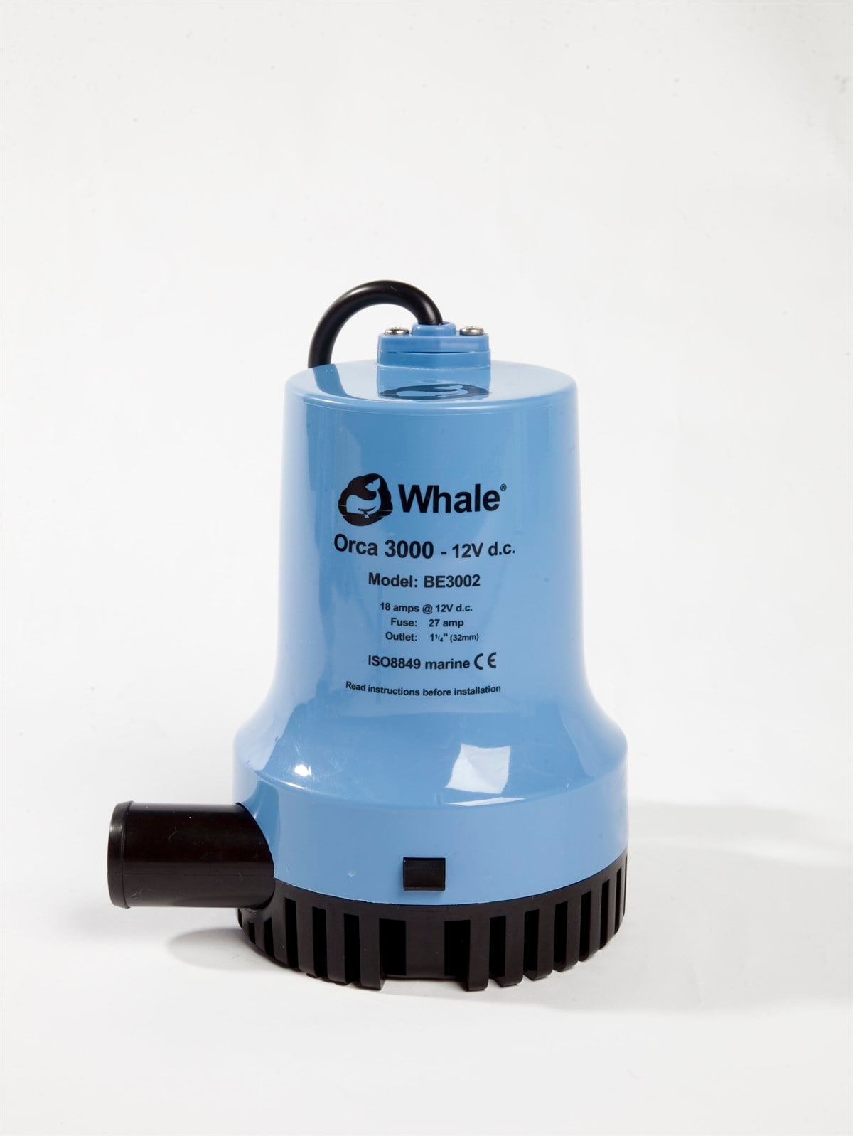 Whale Orka Elektrikli Sintine Pompası 3000 GPH 24V
