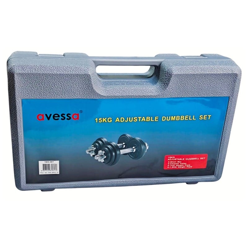 AVESSA 15 KG-SET ÇANTALI SİYAH PLAKA