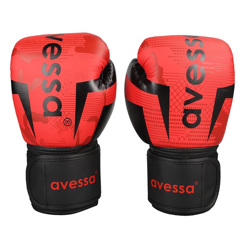 AVESSA RİNG-310-RED BOKS ELDİVENİ 10 OZ KIRMIZI