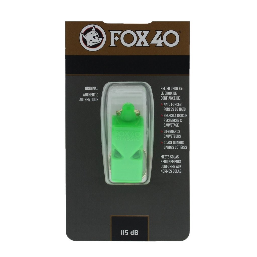 FOX 40 CLASSIC SAFETY DUDUK NEON/GREEN