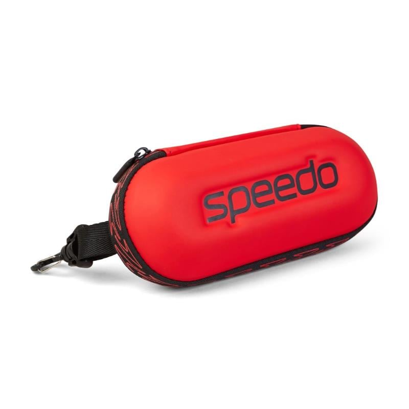 SPEEDO GOGGLES STORAGE RED