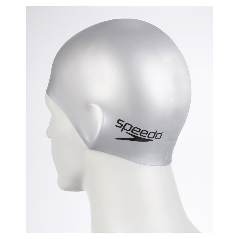 SPEEDO PLAIN FLAT SILICONE GREY