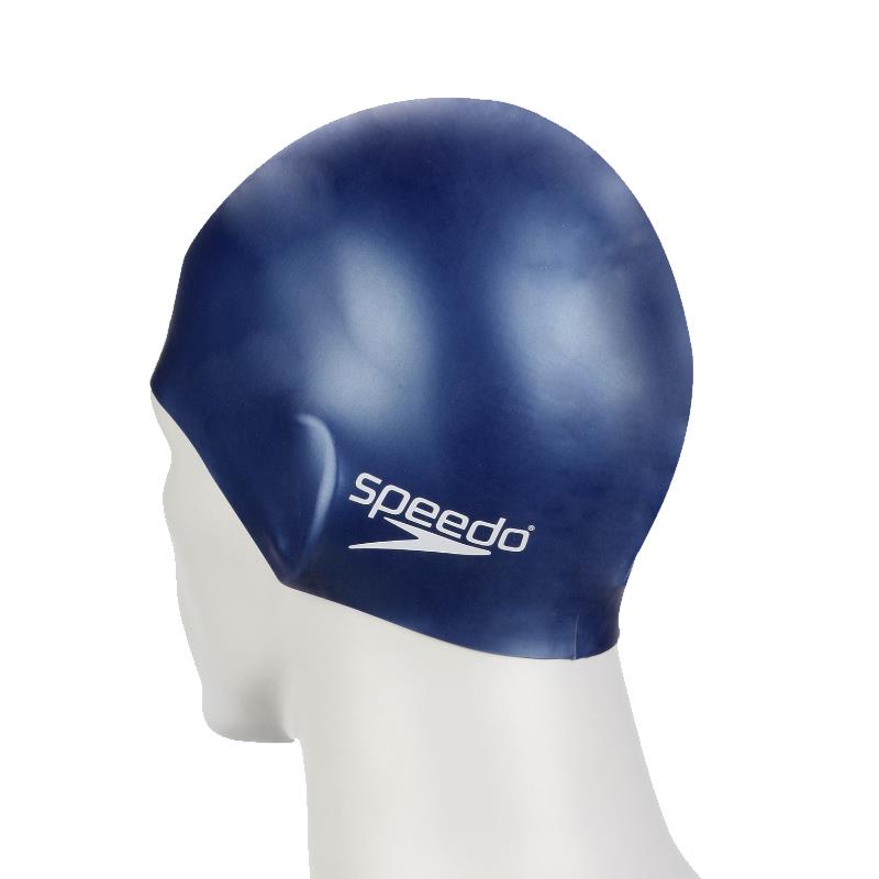 SPEEDO PLAIN FLAT SILICONE NAVY