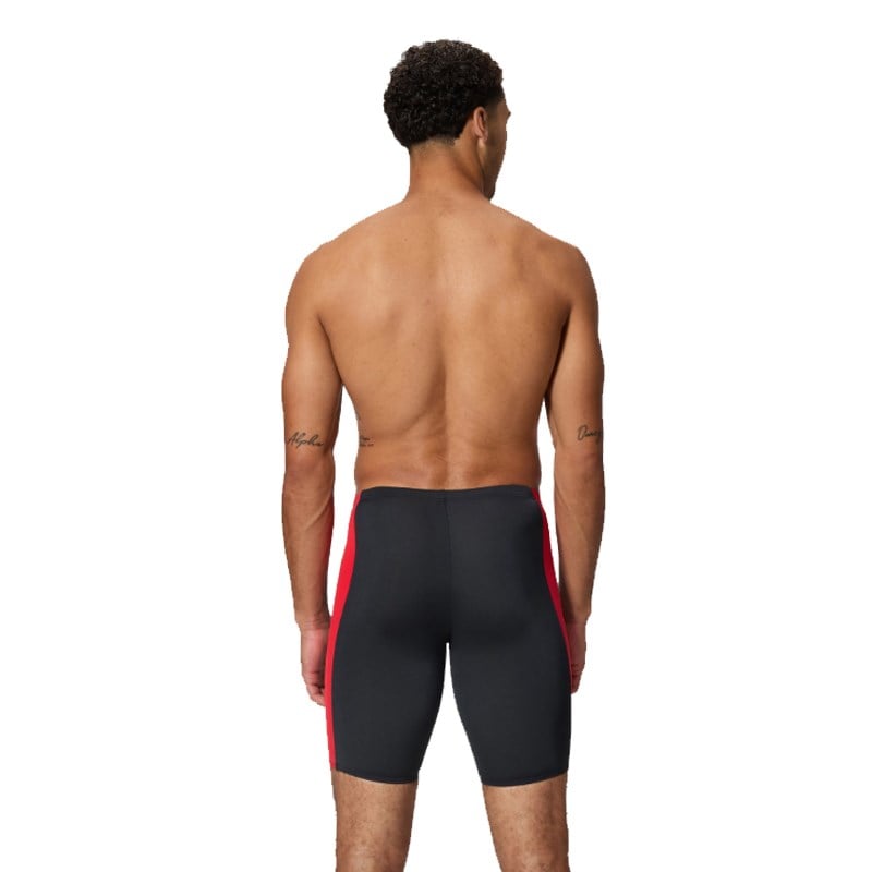 SPEEDO SOLID SPLICE JAM AM BLK/RED