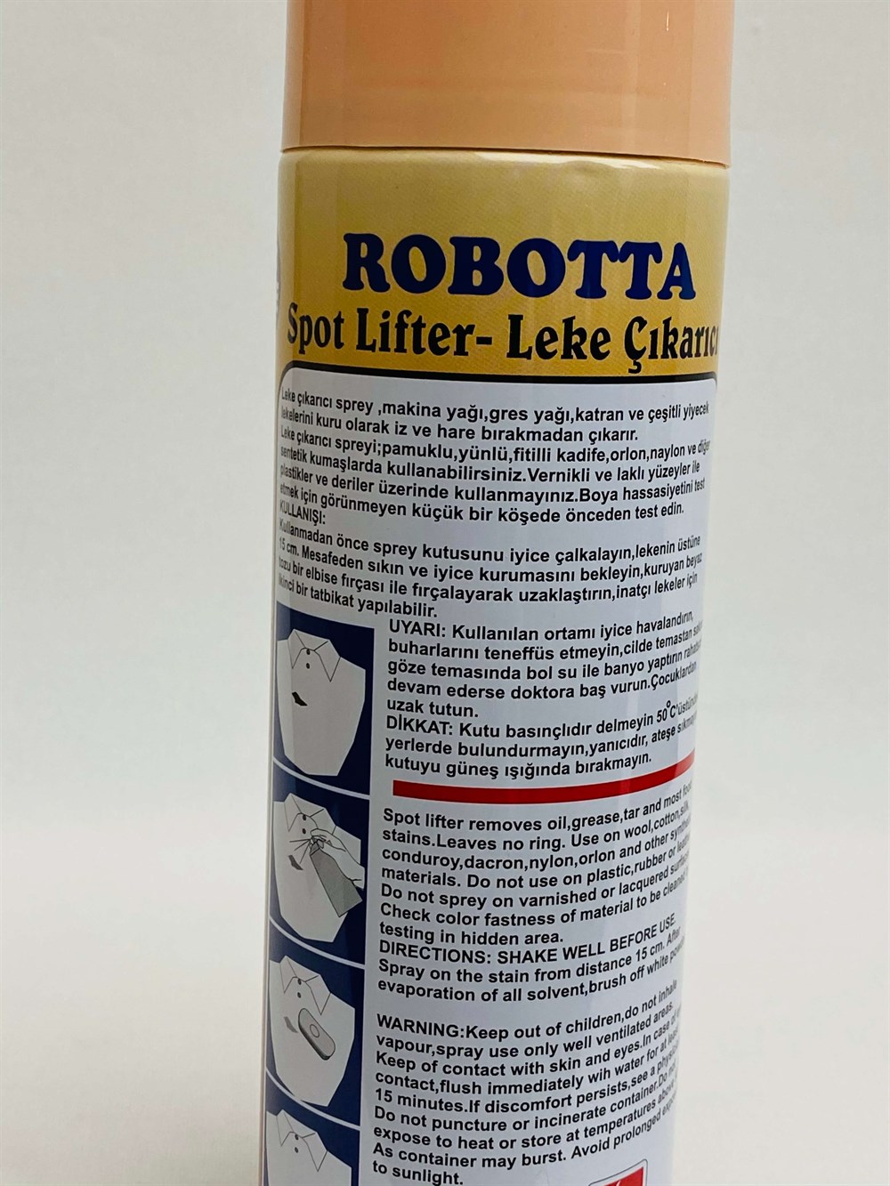 SPREY LEKE ÇIKARICI ROBOTTA