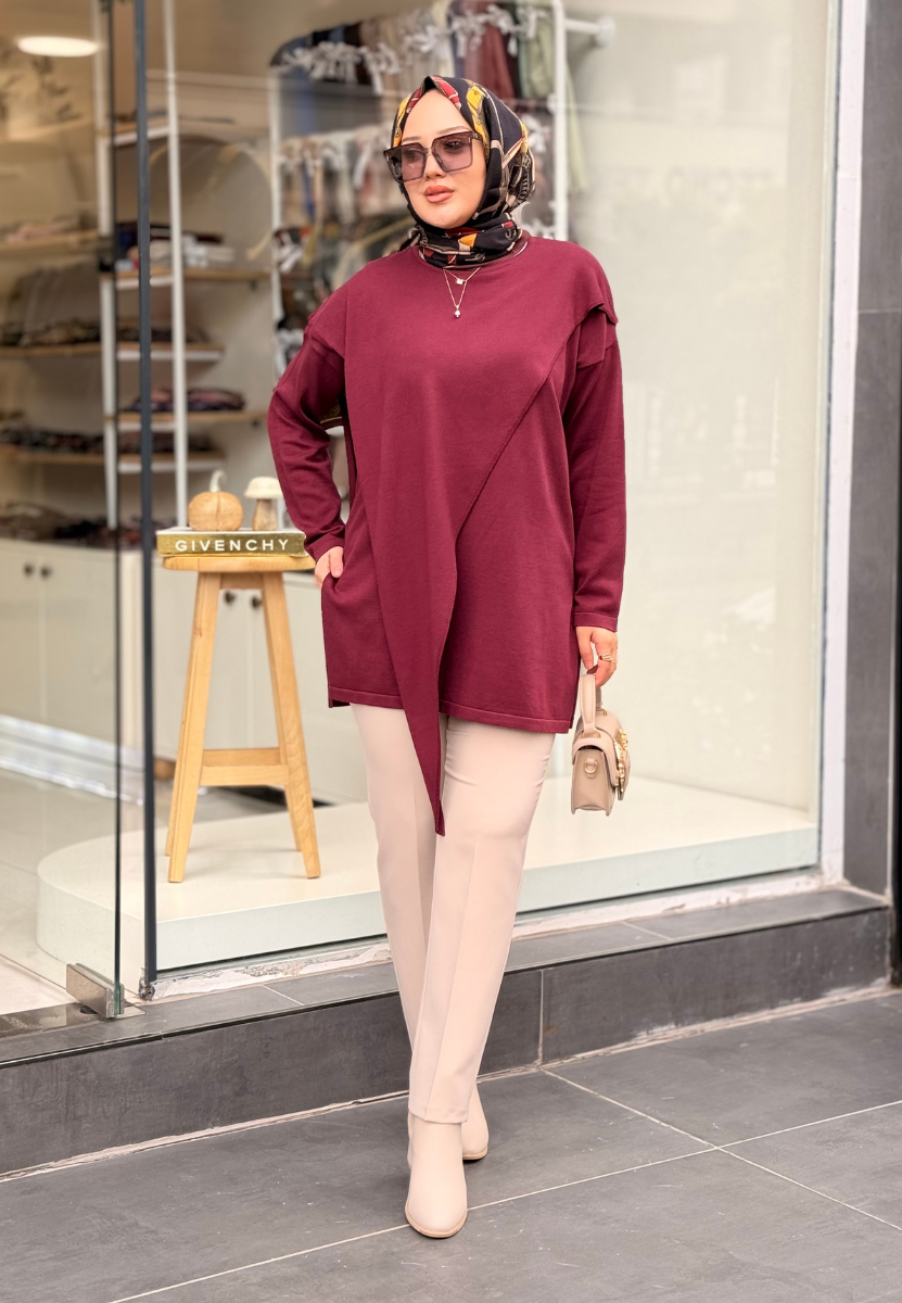 Bordo Doha Triko Tunik