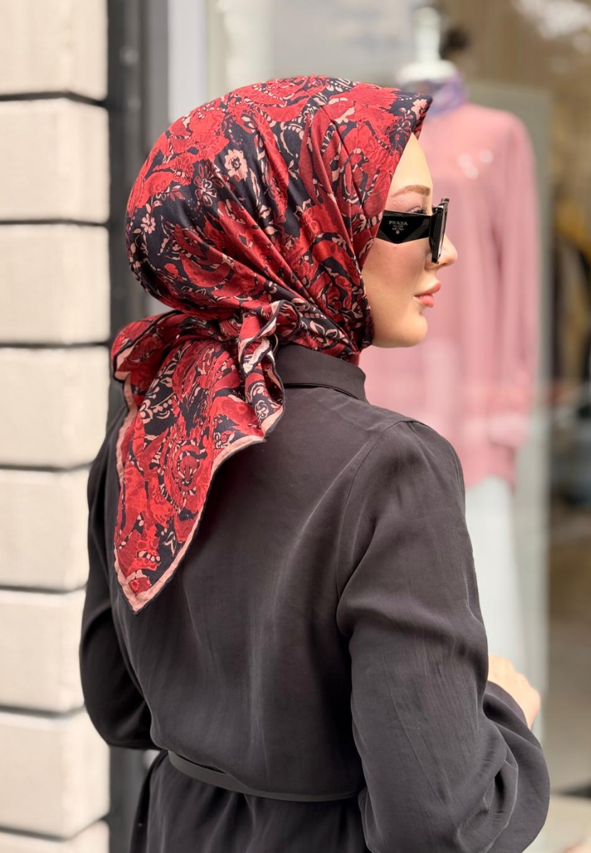 Bordo Nera Eşarp