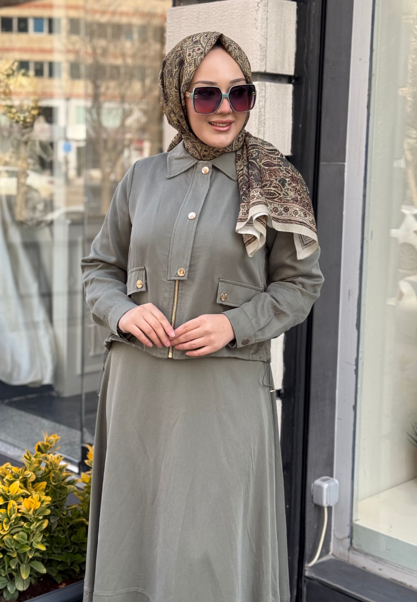 Çağla Melda Etekli Takım
