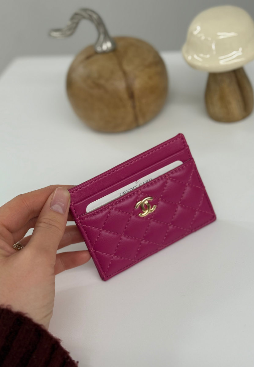 Chanel Pembe Kartlık