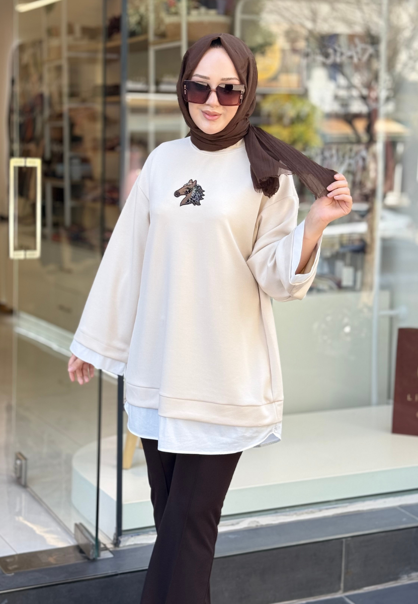 Ekru Horse Sweat